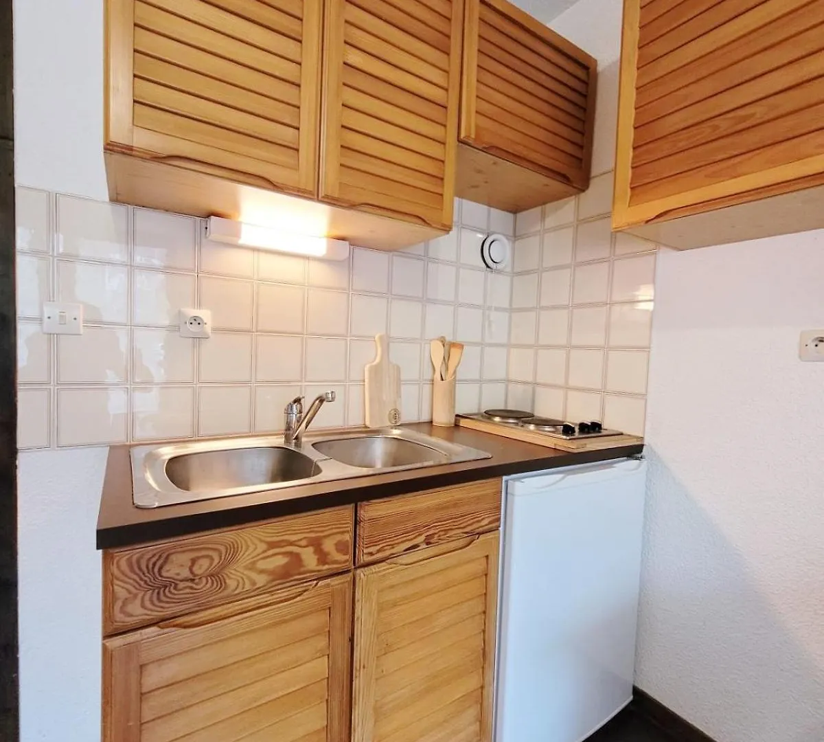 Lovely 16 M Family Studio With Balcony Le Monêtier-les-Bains Appartement